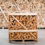 Halbe Palette kammergetrocknetes gespalten Esche Brennholz 25cm - Image 5