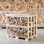 Halbe palette kammergetrocknetes gespalten Hainbuche Brennholz 25cm - Image 6