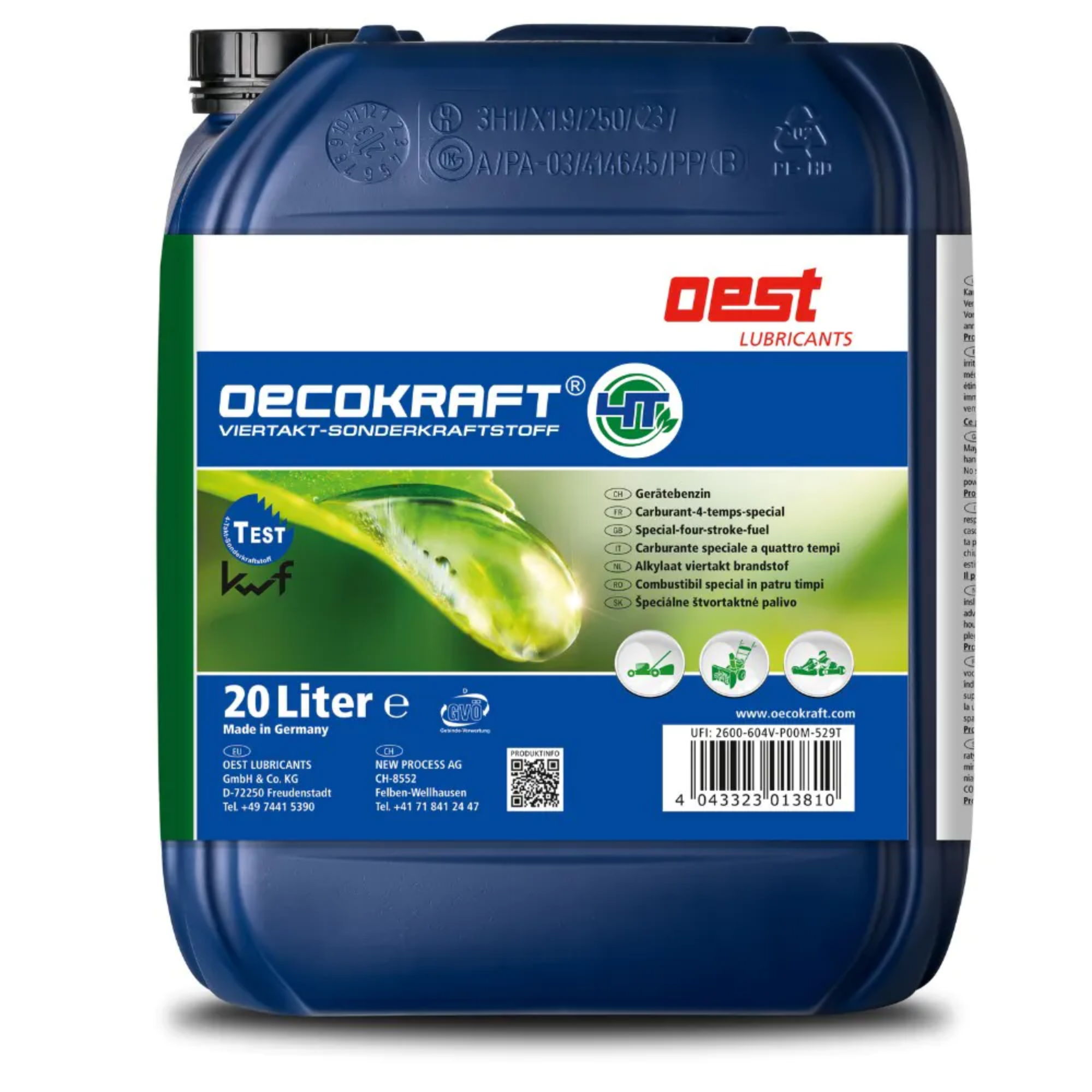 oest-oecokraft-4t-20-liter-kanister-32577-01.png OEST Oecokraft 4T 4-Takt Sonderkraftstoff - Image 1